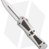 Marfione Custom Combat Troodon D/E OTF Knife (3.8" Mirror/ CF Inlay) -Knife Shop Marfione Custom Combat Troodon DE OTF Mirror CF Copper Inlay BHQ 140713 jr