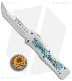 Marfione Custom Troodon Hellhound Tanto Stainless W/ Abalone (3" Mirror) 9 Marfione Custom Troodon Hellhound Tanto Stainless W/ Abalone (3" Mirror) -Knife Shop Marfione Custom Troodon Hellhound Tanto stainless abalone mirror BHQ 75765 er bottlecap