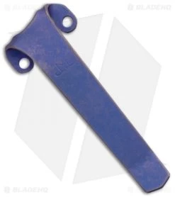 Maverick Customs Titanium Heretic Wraith Pocket Clip -Purple Titanium