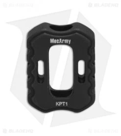MecArmy KPT-1 Titanium Lanyard Bead (Black PVD) -Knife Shop Mec Army KPT 1 Ti Lanyard Bead Black PVD BHQ 80492 er side