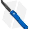 Microtech Blue UTX70 Tanto D/A OTF Automatic Knife (Two-Tone PLN) 149-1BL