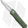 Microtech Combat Troodon Bowie OTF Knife OD Green (3.8" Satin) 146-4OD -Knife Shop Microtech Combat Troodon Bowie OD Green Standard Satin 146 4OD BHQ 51730 jr