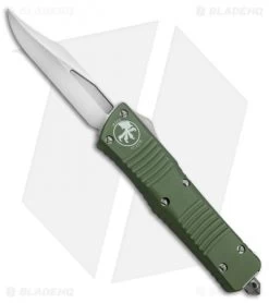 Microtech Combat Troodon Bowie OTF Knife OD Green (3.8" Satin) 146-4OD
