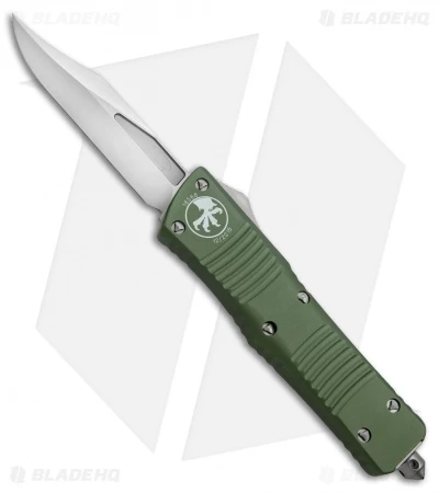 Microtech Combat Troodon Bowie OTF Knife OD Green (3.8" Satin) 146-4OD 3 Microtech Combat Troodon Bowie OTF Knife OD Green (3.8" Satin) 146-4OD