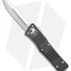 Microtech Combat Troodon OTF Knife D/E Dagger (3.8" Stonewash Serr) 142-11 -Knife Shop Microtech Combat Troodon OTF DE Dagger SW Serr 142 11 BHQ 5294 jr