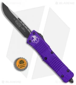 Microtech Combat Troodon S/E OTF Knife Purple (3.8" Black Plain) 9 Microtech Combat Troodon S/E OTF Knife Purple (3.8" Black Plain) -Knife Shop Microtech Combat Troodon SE OTF Auto Pruple Black Plain 143 1PU BHQ 98119 jr bottlecap