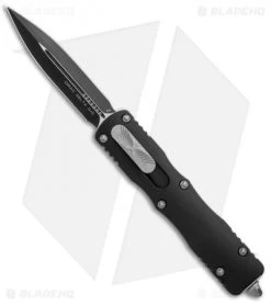 Microtech Dirac Delta Dagger OTF Automatic Knife Black (3.75" Black) 227-1