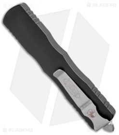 Microtech Dirac Delta Dagger OTF Automatic Knife Black (3.75" Black) 227-1 -Knife Shop Microtech Dirac Delta Dagger OTF Auto Black Black 227 1 BHQ 96393 jr side