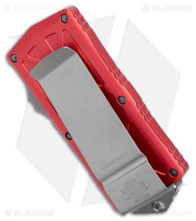 Microtech Exocet Dagger CA Legal OTF Auto Knife Red (1.9" Apocalyptic Serr) 5 Microtech Exocet Dagger CA Legal OTF Auto Knife Red (1.9" Apocalyptic Serr) - Image 3