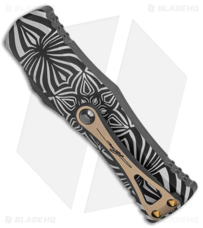 Microtech Hera Source OTF Automatic Knife Dagger Black/Gold (3" Black) 702-1TSOS 5 Microtech Hera Source OTF Automatic Knife Dagger Black/Gold (3" Black) 702-1TSOS - Image 3