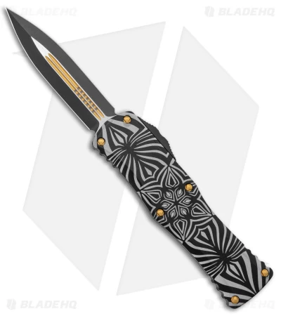 Microtech Hera Source OTF Automatic Knife Dagger Black/Gold (3" Black) 702-1TSOS 3 Microtech Hera Source OTF Automatic Knife Dagger Black/Gold (3" Black) 702-1TSOS