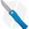 Microtech Hera S/E OTF Automatic Knife Blue Aluminum (3" Apocalyptic) 1 Microtech Hera S/E OTF Automatic Knife Blue Aluminum (3" Apocalyptic) -Knife Shop Microtech Hera SE OTF Auto Blue Aluminum Apocalyptic BHQ 179049 jr