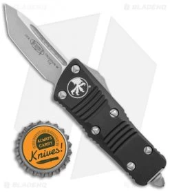Microtech Troodon Mini T/E CA Legal OTF Automatic Knife Black (1.9" Apocalyptic) -Knife Shop Microtech Troodon Mini TE CA Legal OTF Auto Black Apocolyptic 240 10AP BHQ 122203 jr bottlecap