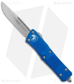 Microtech Troodon S/E OTF Automatic Knife Blue (3" Stonewash) 139-10BL