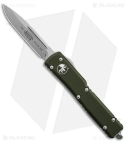 Microtech UTX-70 S/E OTF Automatic Knife OD Green (2.4" Stonewash) 148-10OD