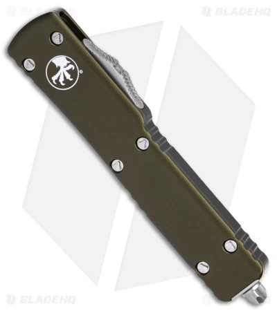 Microtech UTX-70 S/E OTF Automatic Knife OD Green (2.4" Stonewash) 148-10OD 4 Microtech UTX-70 S/E OTF Automatic Knife OD Green (2.4" Stonewash) 148-10OD - Image 2