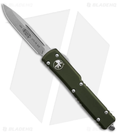 Microtech UTX-70 S/E OTF Automatic Knife OD Green (2.4" Stonewash) 148-10OD 3 Microtech UTX-70 S/E OTF Automatic Knife OD Green (2.4" Stonewash) 148-10OD