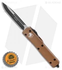 Microtech UTX-70 S/E OTF Automatic Knife Tan (2.4" Two-Tone) 148-1TA 9 Microtech UTX-70 S/E OTF Automatic Knife Tan (2.4" Two-Tone) 148-1TA -Knife Shop Microtech UTX 70 S E OTF Automatic Knife Tan 2.4 Two Tone 148 1TA BHQ 26645 LS Bottlecap
