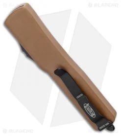 Microtech UTX-70 S/E OTF Automatic Knife Tan (2.4" Two-Tone) 148-1TA 8 Microtech UTX-70 S/E OTF Automatic Knife Tan (2.4" Two-Tone) 148-1TA -Knife Shop Microtech UTX 70 S E OTF Automatic Knife Tan 2.4 Two Tone 148 1TA BHQ 26645 LS Side
