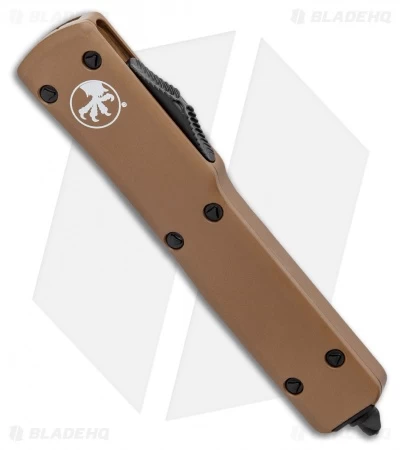 Microtech UTX-70 S/E OTF Automatic Knife Tan (2.4" Two-Tone) 148-1TA 4 Microtech UTX-70 S/E OTF Automatic Knife Tan (2.4" Two-Tone) 148-1TA - Image 2