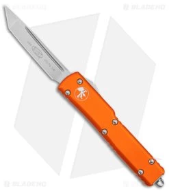 Microtech UTX-70 Tanto OTF Automatic Knife Orange (2.4" Stonewash)