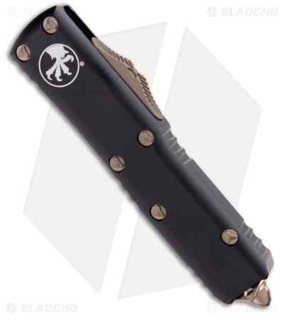 Microtech UTX-85 D/E OTF Automatic Knife Black (3.1" Bronzed) 232-14 4 Microtech UTX-85 D/E OTF Automatic Knife Black (3.1" Bronzed) 232-14 - Image 2