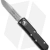 Microtech UTX-85 S/E OTF Automatic Knife Black (3.125" Bead Blast Serr) -Knife Shop Microtech UTX 85 SE OTF Black BB Serr 231 8 BHQ 6859 jr