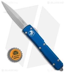 Microtech Ultratech Bayonet OTF Automatic Knife Blue CC (3.4" SW) 120-10BL -Knife Shop Microtech Ultratech Bayonet OTF Automatic Knife Blue 3in SW BHQ 25464 td size