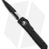 Microtech Ultratech Bayonet OTF Auto Knife Tactical Black (3.4" Black Serr) -Knife Shop Microtech Ultratech Bayonet Tactical CC black serr BHQ 31226 er