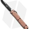 Microtech Copper Top Ultratech S/E OTF Automatic Knife (3.4" Black) 1 Microtech Copper Top Ultratech S/E OTF Automatic Knife (3.4" Black) -Knife Shop Microtech Ultratech Copper Top SE OTF Auto BHQ 91665 jr 1