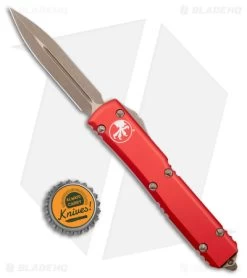 Microtech Ultratech D/E OTF Automatic Knife Red Alum (3.4" Bronze Apocalyptic) 9 Microtech Ultratech D/E OTF Automatic Knife Red Alum (3.4" Bronze Apocalyptic) -Knife Shop Microtech Ultratech DE OTF Auto Red Bronze Apocalyptic BHQ 180371 jr bottlecap