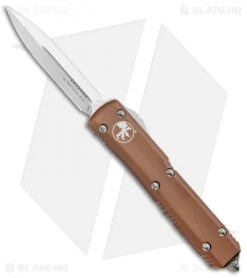 Microtech Ultratech D/E OTF Automatic Knife Tan CC (3.4" Satin) 122-4TA
