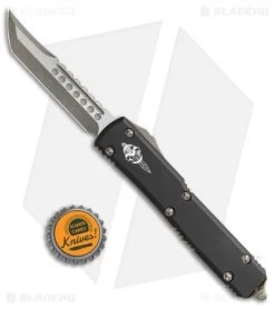 Microtech Ultratech Hellhound Tanto OTF Automatic Knife CC (3.4" Bronze SW) -Knife Shop Microtech Ultratech Hellhound tanto bronze sw BHQ 51805 jr bottlecap