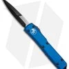 Microtech Ultratech Bayonet OTF Automatic Knife Blue CC (3.4" Black) -Knife Shop Microtech Ultratech OTF SE Contoured Blue Bayo Black 120 1BL BHQ 68236 jr jr