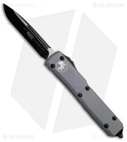 Microtech Ultratech S/E OTF Automatic Knife Gray CC (3.4" Black) 121-1GY