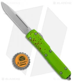 Microtech Ultratech S/E OTF Automatic Knife Zombie CC (3.4" Stonewash) -Knife Shop Microtech Ultratech SE OTF Auto Zombie CC SW 121 10Z BHQ 97769 jr bottlecap