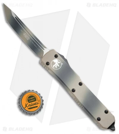 Microtech Ultratech T/E OTF Automatic Knife (3.4" Tan Camo) 123-1TC 6 Microtech Ultratech T/E OTF Automatic Knife (3.4" Tan Camo) 123-1TC - Image 4