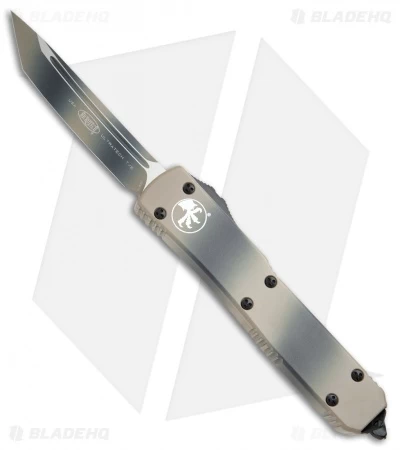 Microtech Ultratech T/E OTF Automatic Knife (3.4" Tan Camo) 123-1TC 3 Microtech Ultratech T/E OTF Automatic Knife (3.4" Tan Camo) 123-1TC
