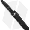 Microtech UTX-85 S/E OTF Automatic Knife (3.125" Black DLC) 231-1DLCT -Knife Shop Micrtoech UTX 85 SE OTF Auto Black DLC 231 1DLCT BHQ 105179 jr