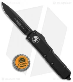Microtech UTX-85 S/E OTF Automatic Knife (3.125" Black DLC) 231-1DLCT 9 Microtech UTX-85 S/E OTF Automatic Knife (3.125" Black DLC) 231-1DLCT -Knife Shop Micrtoech UTX 85 SE OTF Auto Black DLC 231 1DLCT BHQ 105179 jr bottlecap