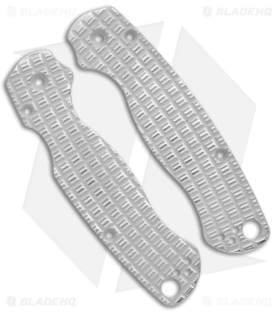 Original GOAT Spyderco PM2 Replacement Scales - Pineapple/Aluminum/Buff 3 Original GOAT Spyderco PM2 Replacement Scales - Pineapple/Aluminum/Buff