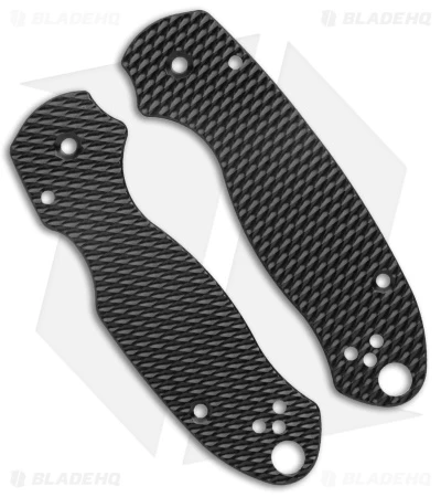 Original GOAT Spyderco Para 3 Replacement Scales - OG1/Aluminum/Black 3 Original GOAT Spyderco Para 3 Replacement Scales - OG1/Aluminum/Black