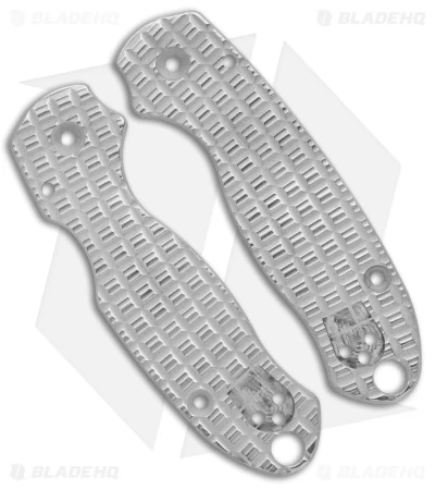 Original GOAT Spyderco Para 3 Replacement Scales - Pineapple/Aluminum/Buff 3 Original GOAT Spyderco Para 3 Replacement Scales - Pineapple/Aluminum/Buff