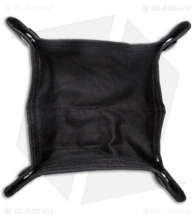 PNW Bushcraft EDC Travel Tray - Black/Purple Waxed Canvas 4 PNW Bushcraft EDC Travel Tray - Black/Purple Waxed Canvas - Image 2