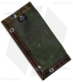 PNW Bushcraft EDC Travel/Dump Tray - Camo/OD Green Waxed Canvas
