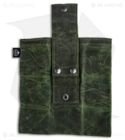 PNW Bushcraft Rugged Waxed Foraging Pouch Hip Bag - OD Green Canvas 8 PNW Bushcraft Rugged Waxed Foraging Pouch Hip Bag - OD Green Canvas -Knife Shop PNWBushcraft Green OD Green Waxed Canvas Hip Pouch BHQ 176411 jr back