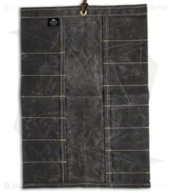 PNW Bushcraft Maple Pocket Knife Roll Waxed Canvas - Gray -Knife Shop PNWBushcraft Maple Pocketknife Roll Gray Waxed Canvas BHQ 176416 jr open