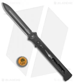 Paragon Estiletto Dagger OTF Automatic Knife Black Bolt (5.5" Black Plain) -Knife Shop Paragon Estiletto Dagger OTF Auto OD Green Lightning Bolt Black PARA EST SP LB B CB BHQ 101547 jr bottlecap