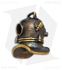 RUS Beads Shop Diving Helmet Lanyard Bead - Bronze -Knife Shop RUS Beads Shop Diving Helmet Lanyard Bead Bronze BHQ 77293 er side