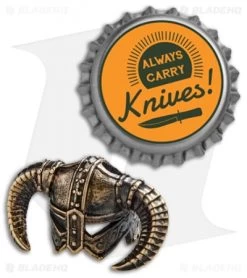 RUS Beads Shop Dragon Slayer Lanyard Bead - Bronze -Knife Shop RUS Beads Shop Dragon Slayer Lanyard Bead Bronze BHQ 83057 jr bottlecap